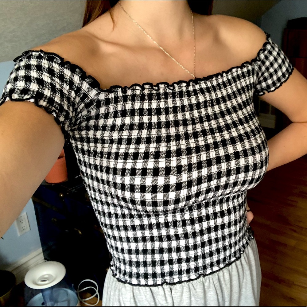 Hollister Off The Shoulder Top